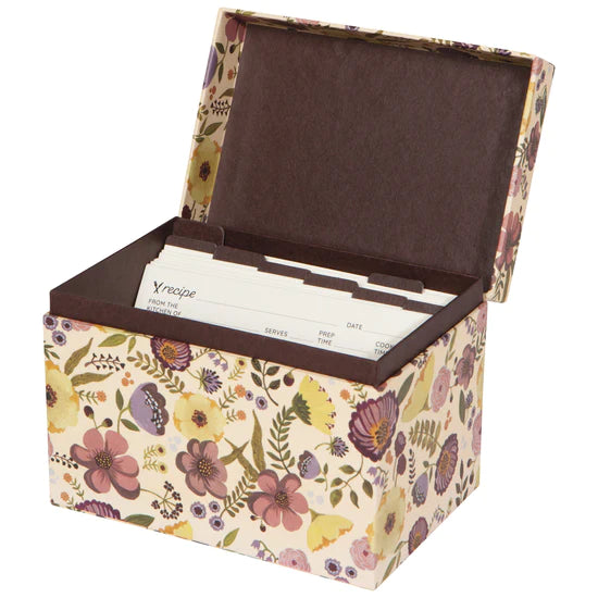 Adeline Recipe Card Box