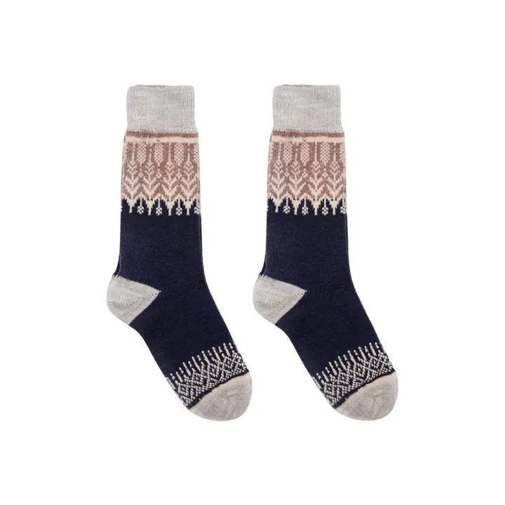 Nordic Yule Socks Merino Wool in Perform