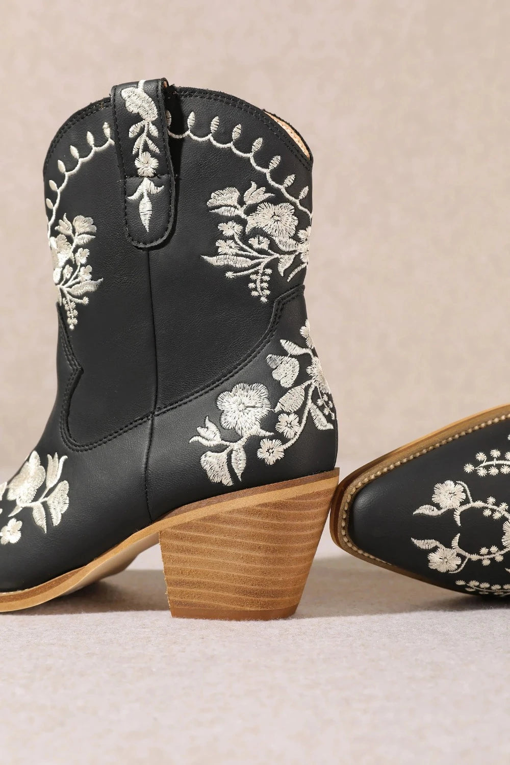 CAROLINE Cowboy Boots | Black