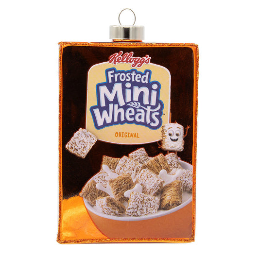 Kelloggs Frosted Mini-Wheats Cereal Box Ornament