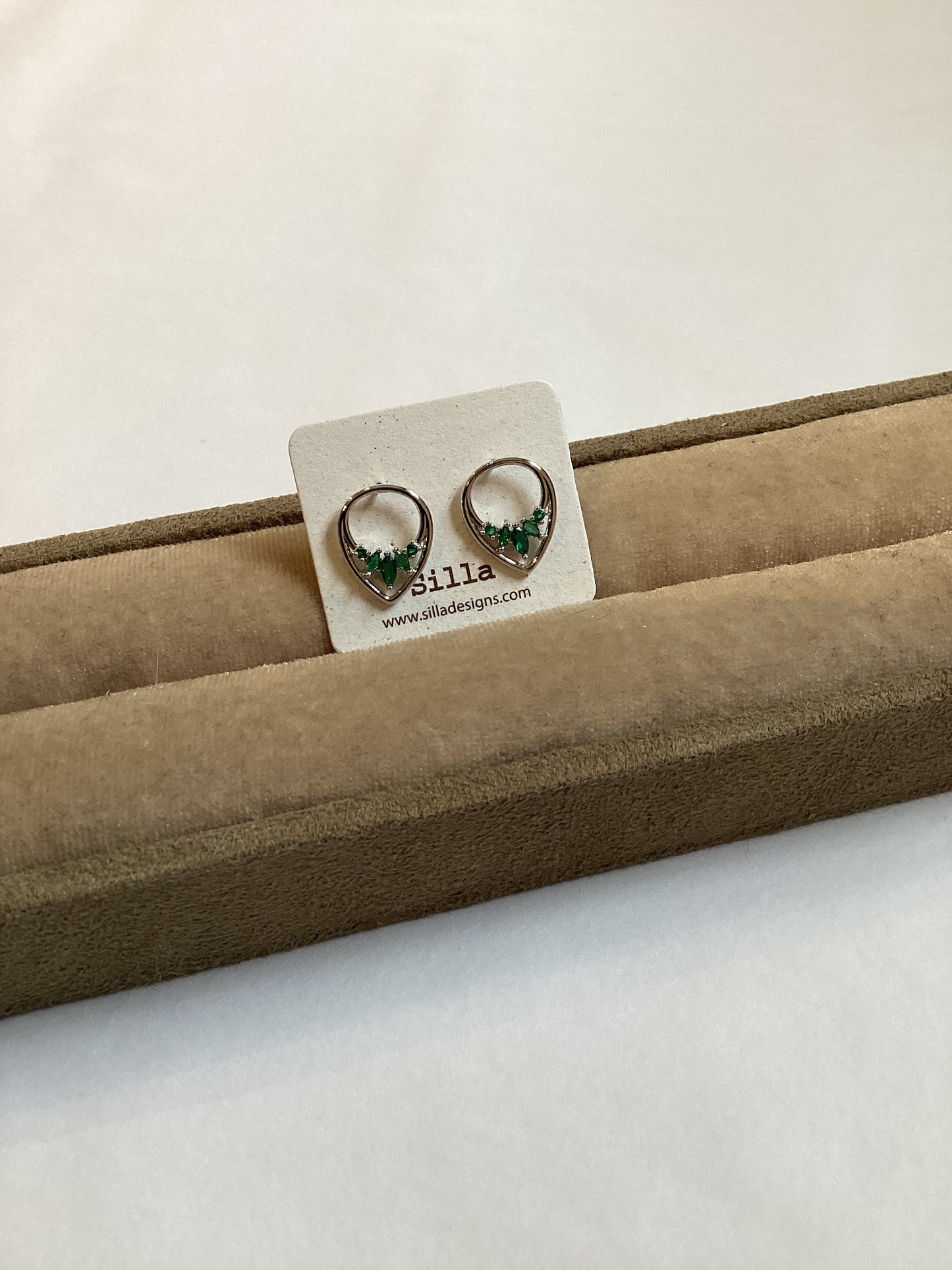 Greenlight crystal Stud Earrings