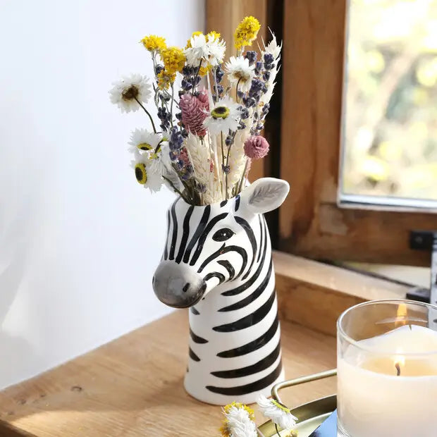 Zebra Vase