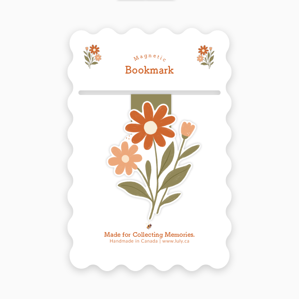 Magnetic Bookmark | Bee Garden