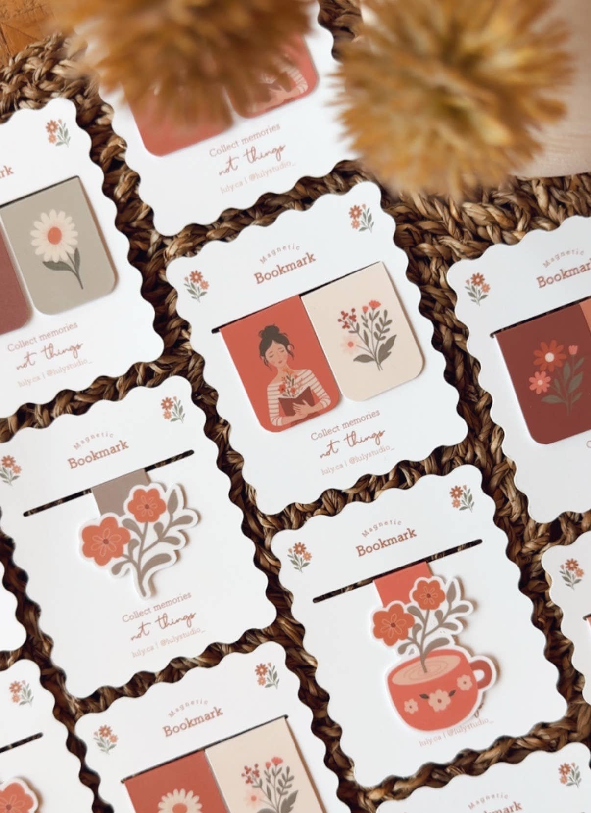 Magnetic Bookmark | Flower