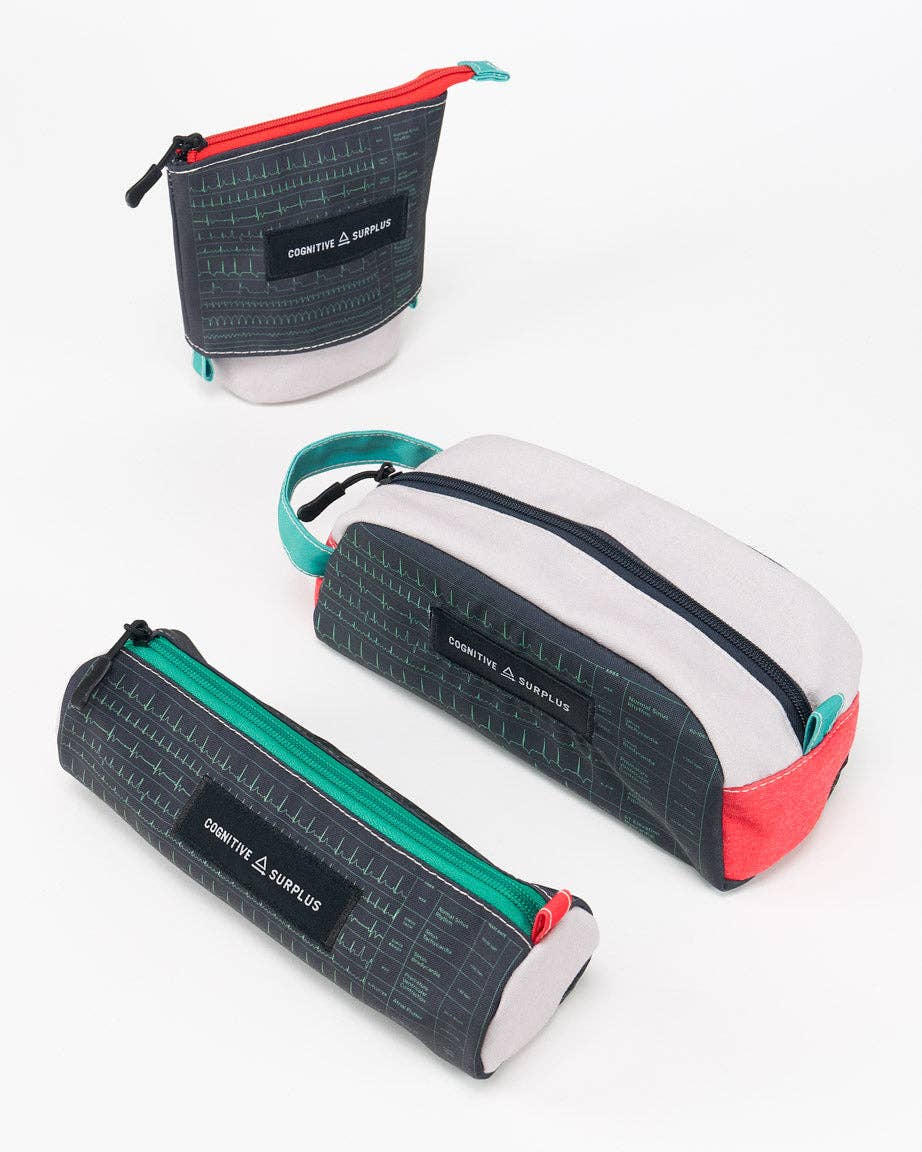 Heartbeat Zipper Bag