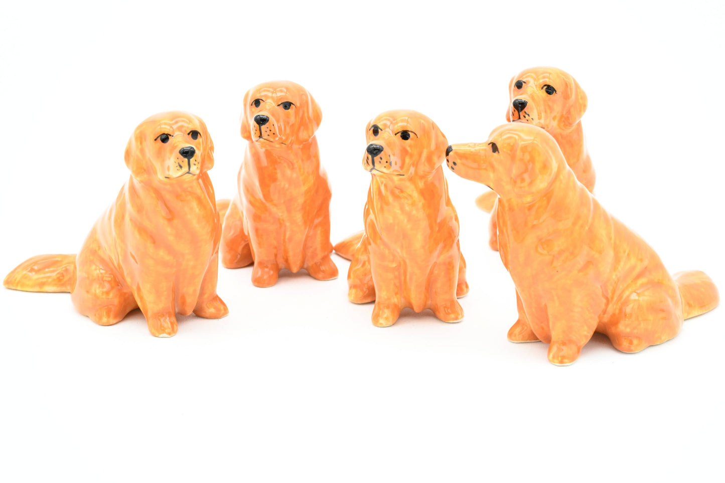 Miniature Ceramic Golden Retriever | Individual