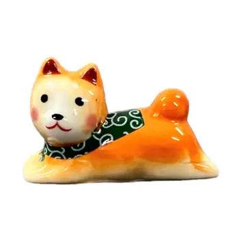 Shiba Inu Porcelain Chopsticks Rest