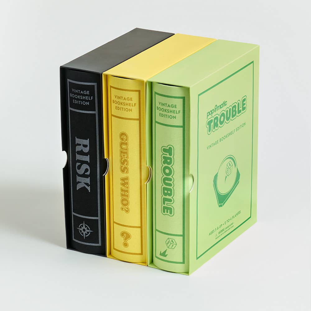 Trouble Vintage Bookshelf Edition