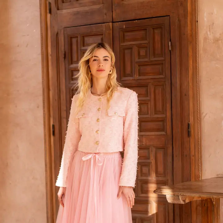 Aria Long Tulle Skirt
