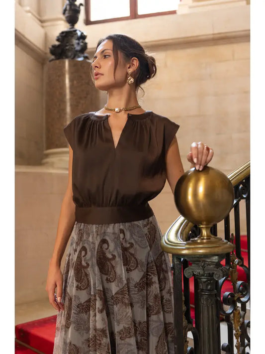 Maguie Back-Tie Crop Top