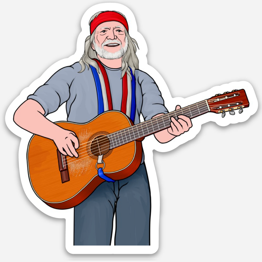 Our Man Willie Sticker