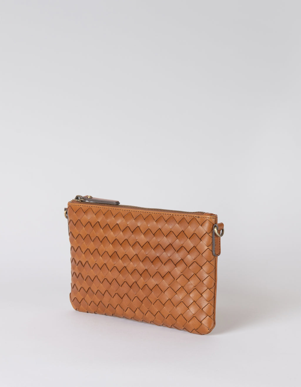 Lexi | Cognac Woven Classic Leather