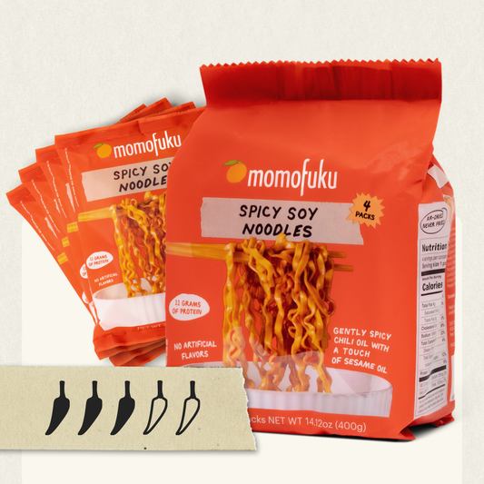 Spicy Soy Noodles | Instant Ramen | Noodles | Savory | Hot