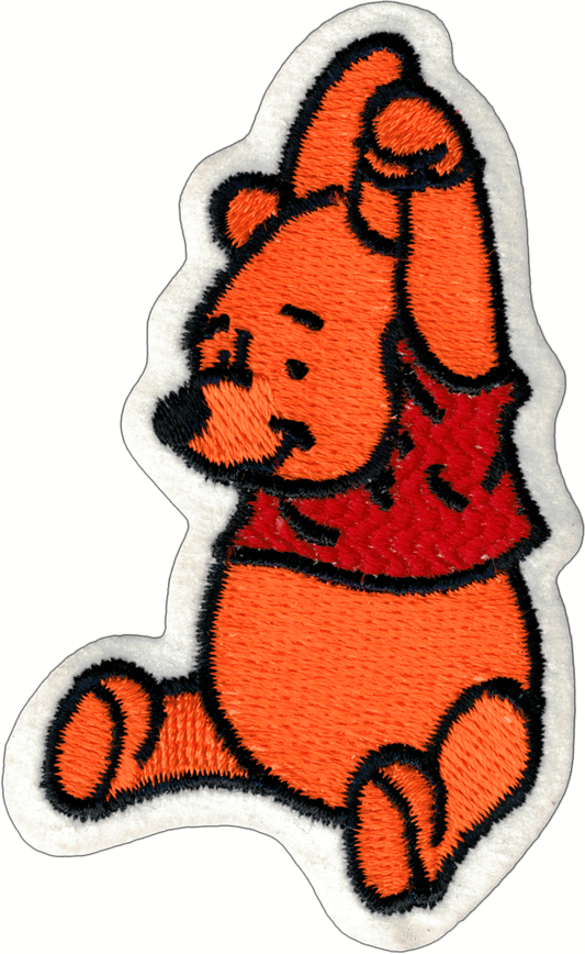 Patch - Winnie The Pooh Cute Cartoon VINTAGE 1990s STOCK