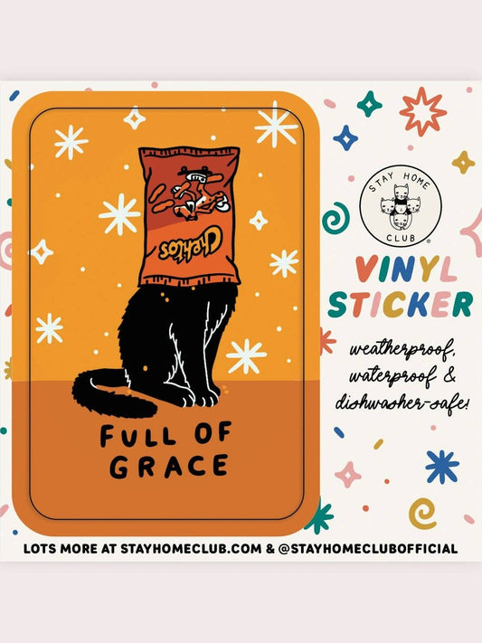 Full of Grace Vinyl Sticker