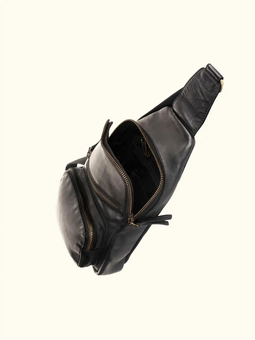 Martina Washed Leather Sling Backpack