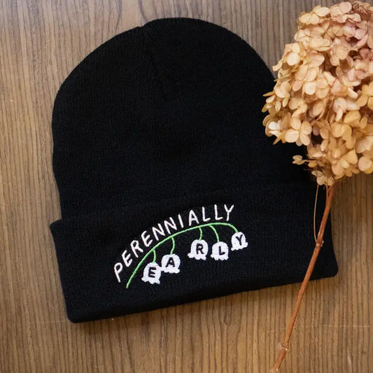 Perennially Early Lilies Beanie