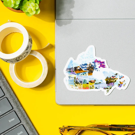 Canada Matte Vinyl Sticker