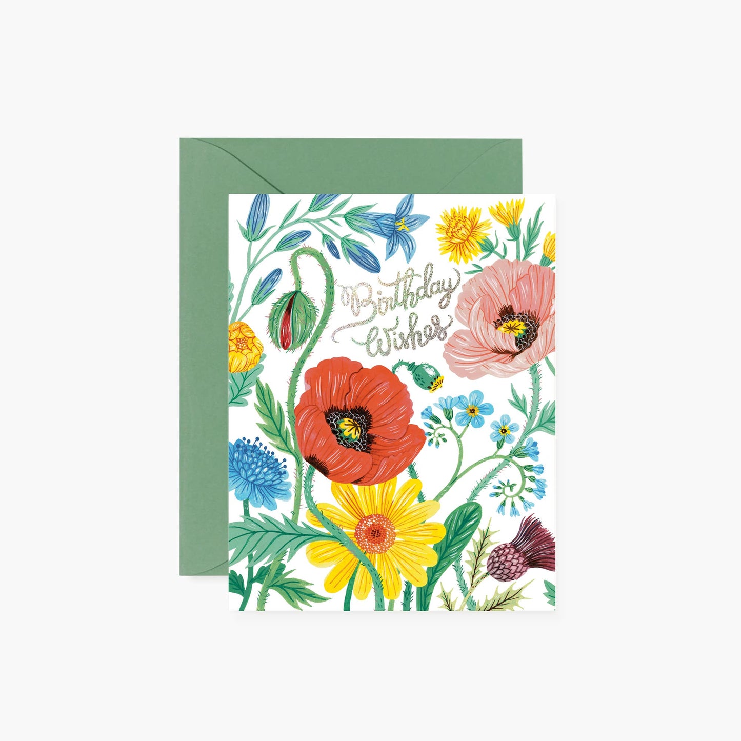 WILD FLOWERS | birthday card