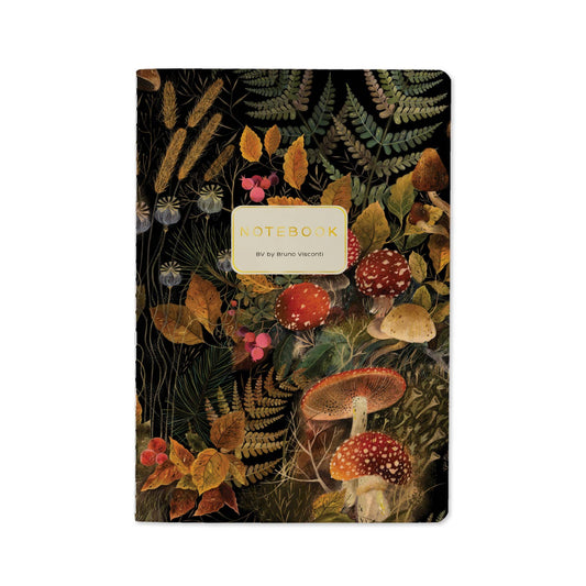 Softcover Notebook | Forest Mushrooms