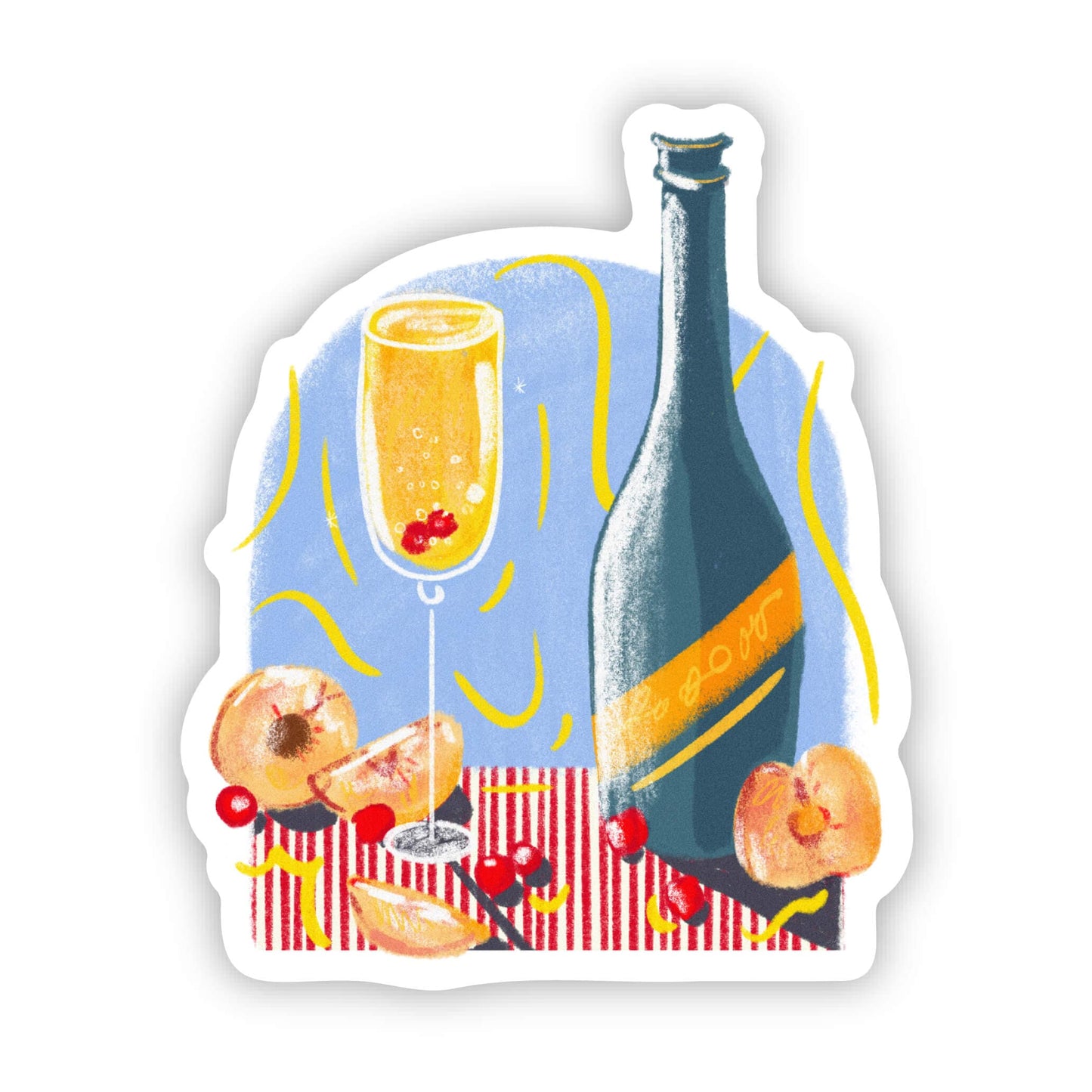 Bellini Cocktail Sticker