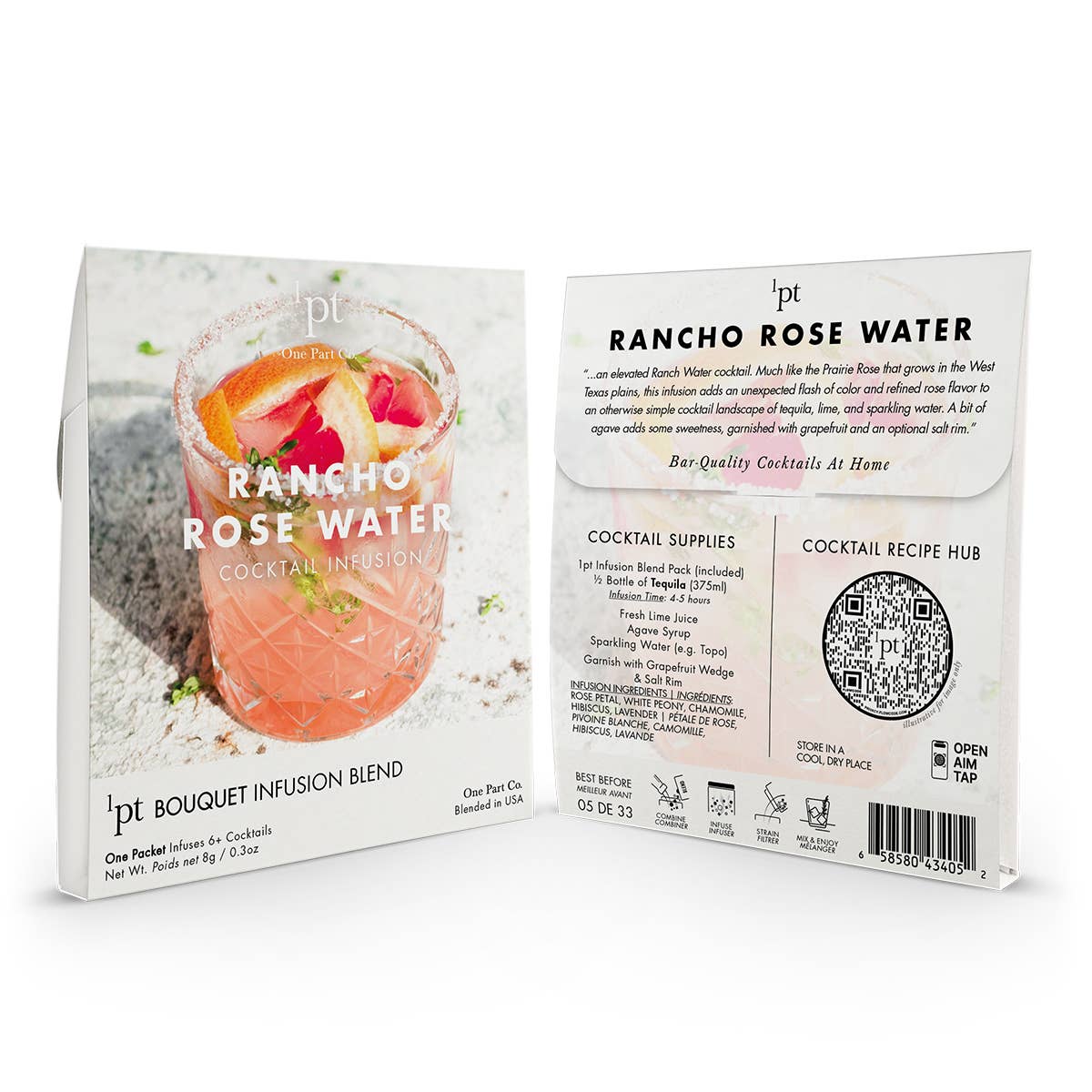 Rancho Rose Water Cocktail Infusion Kit