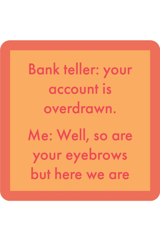 Eyebrows Coaster