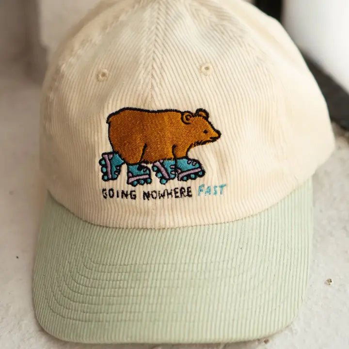 Going Nowhere Fast Two-Tone Corduroy Dad Hat