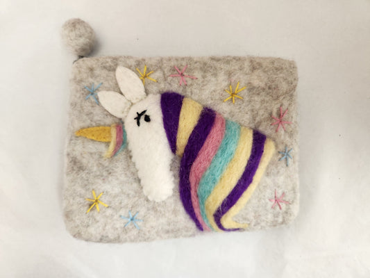 Small Felt Wool Purse