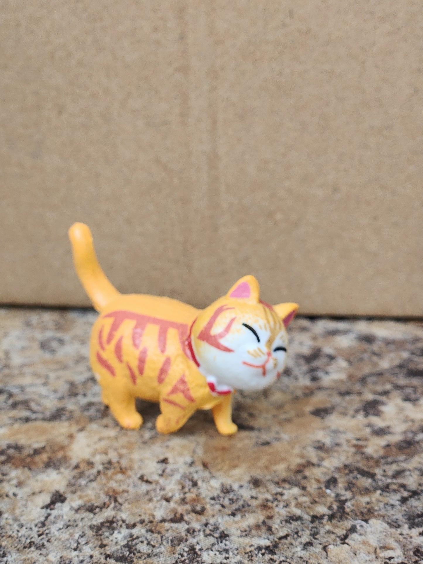 Small Walking Cat Figurine