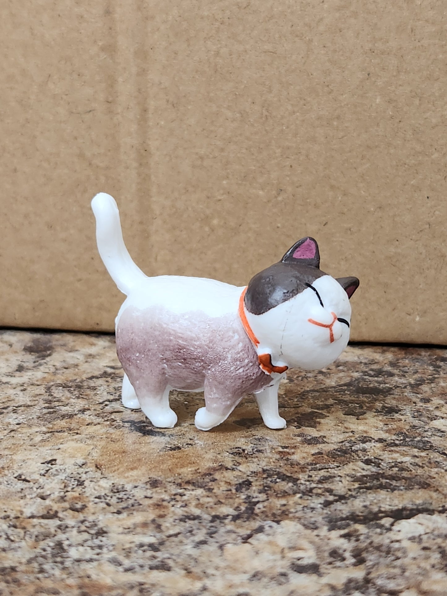 Small Walking Cat Figurine
