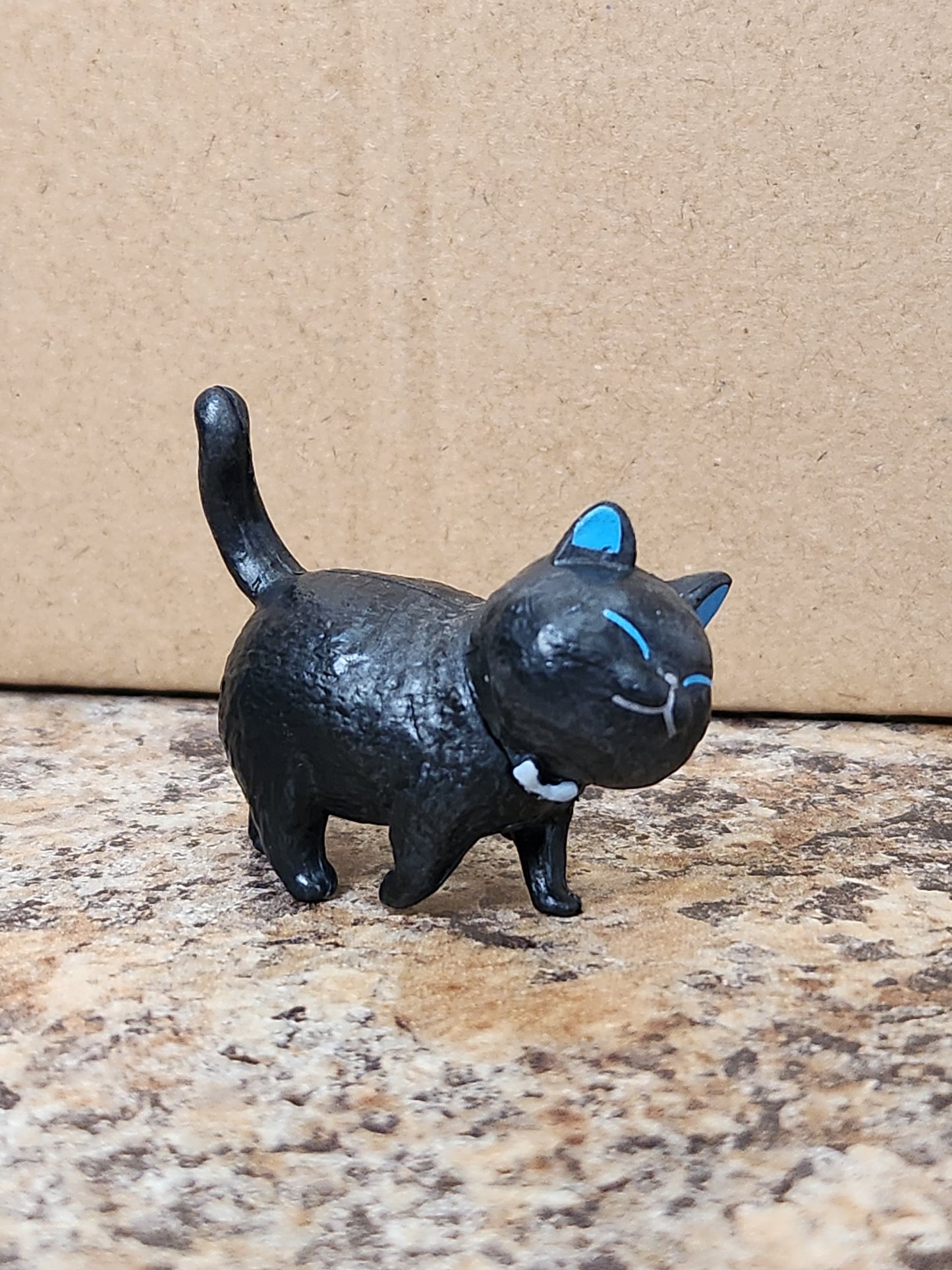 Small Walking Cat Figurine
