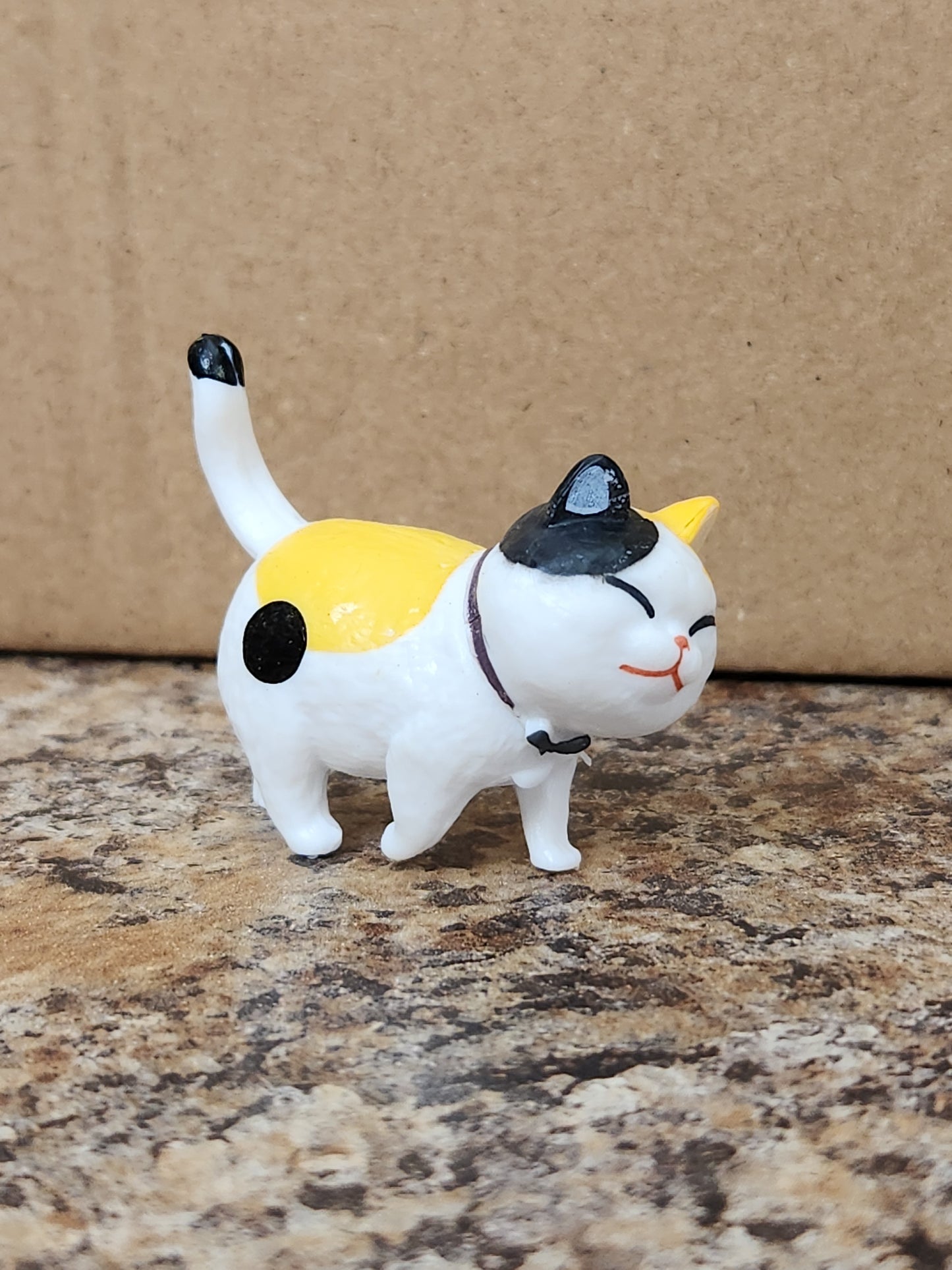 Small Walking Cat Figurine