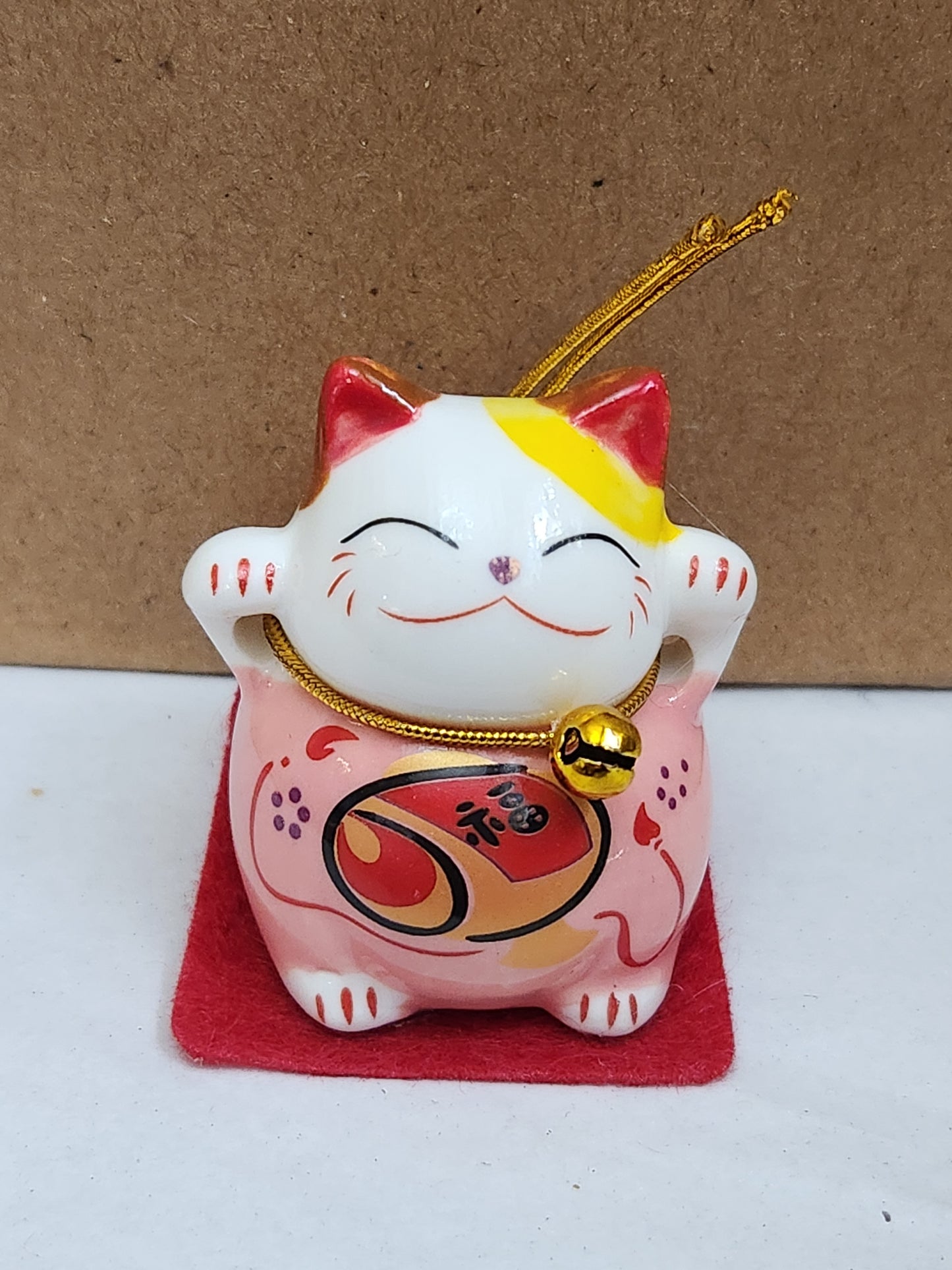 Small Maneki Lucky Cat Figurines