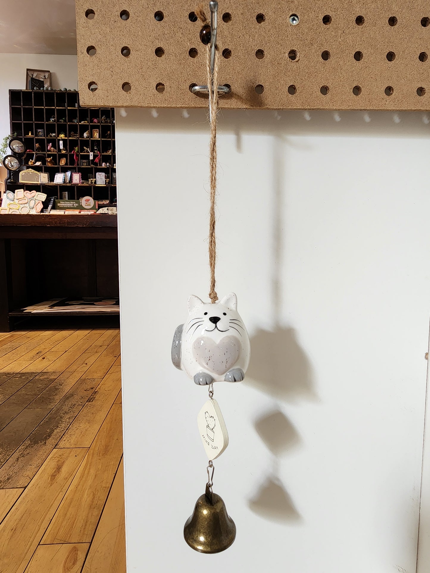Nice Day Wind Chime Cat