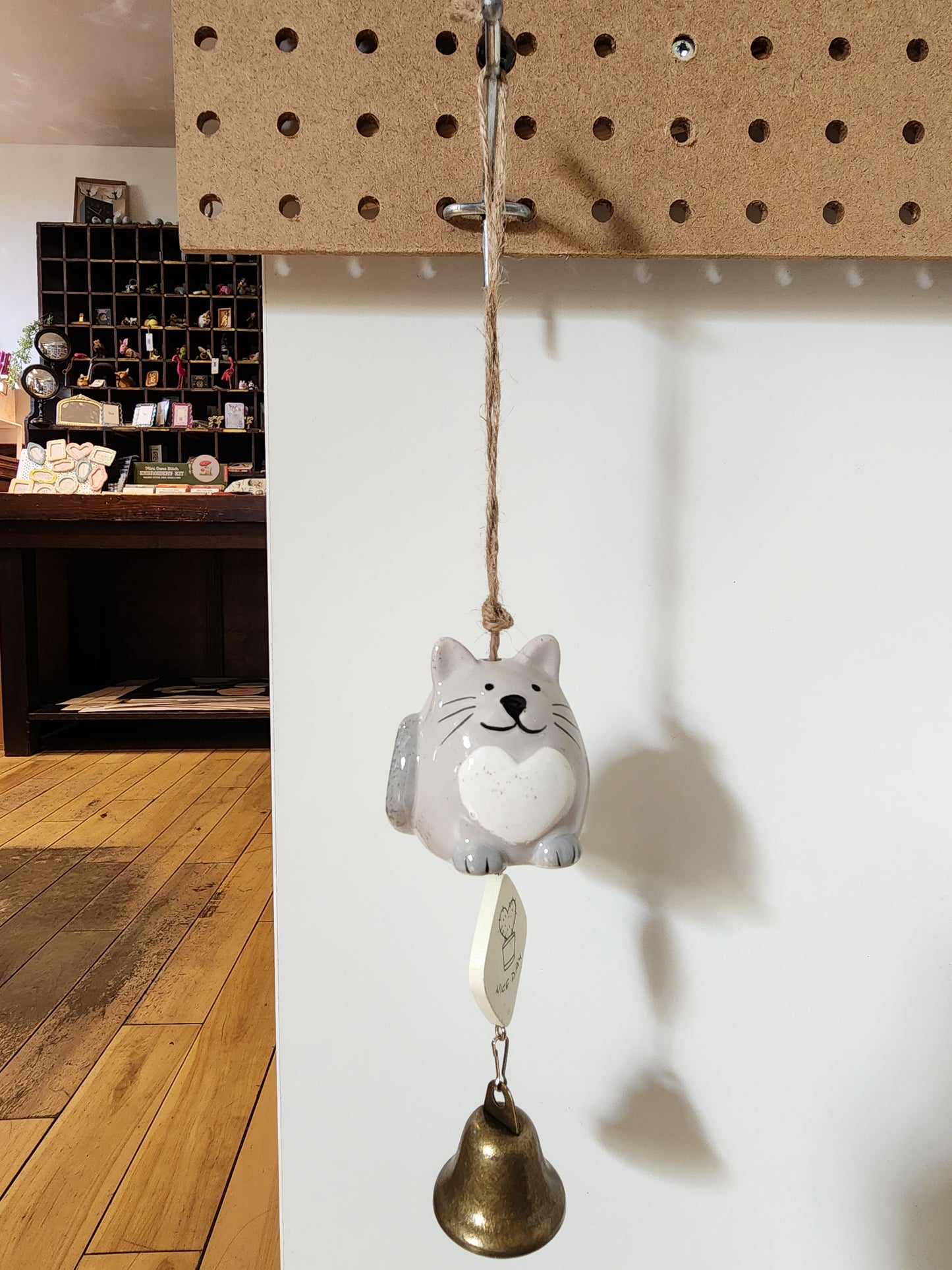 Nice Day Wind Chime Cat