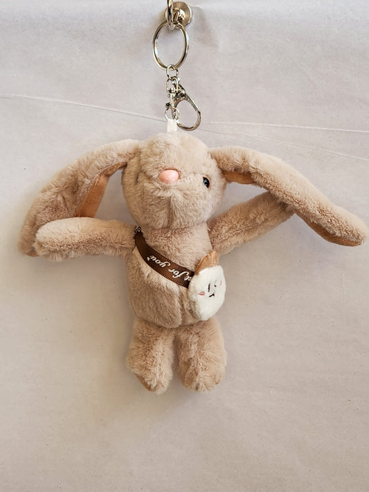 Just For You Bunny Keychain