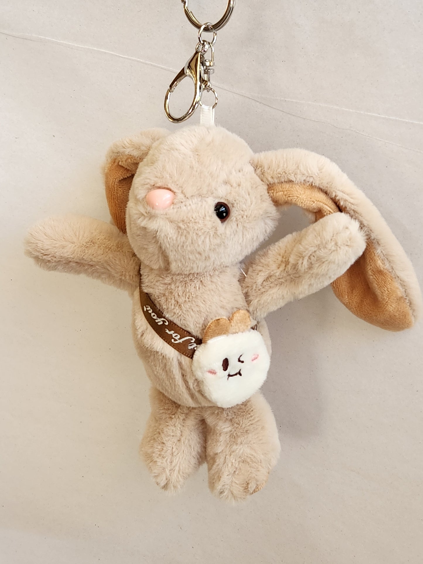 Just For You Bunny Keychain