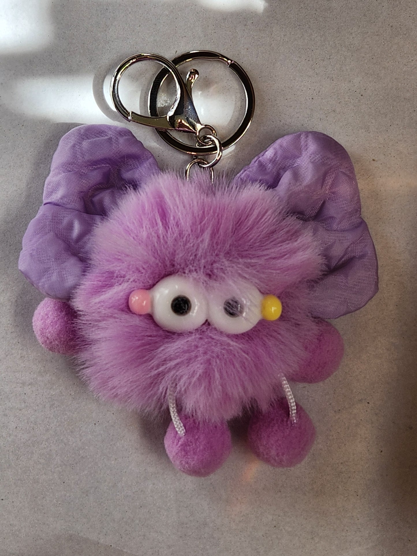 Plush Pom-Pom Keychain