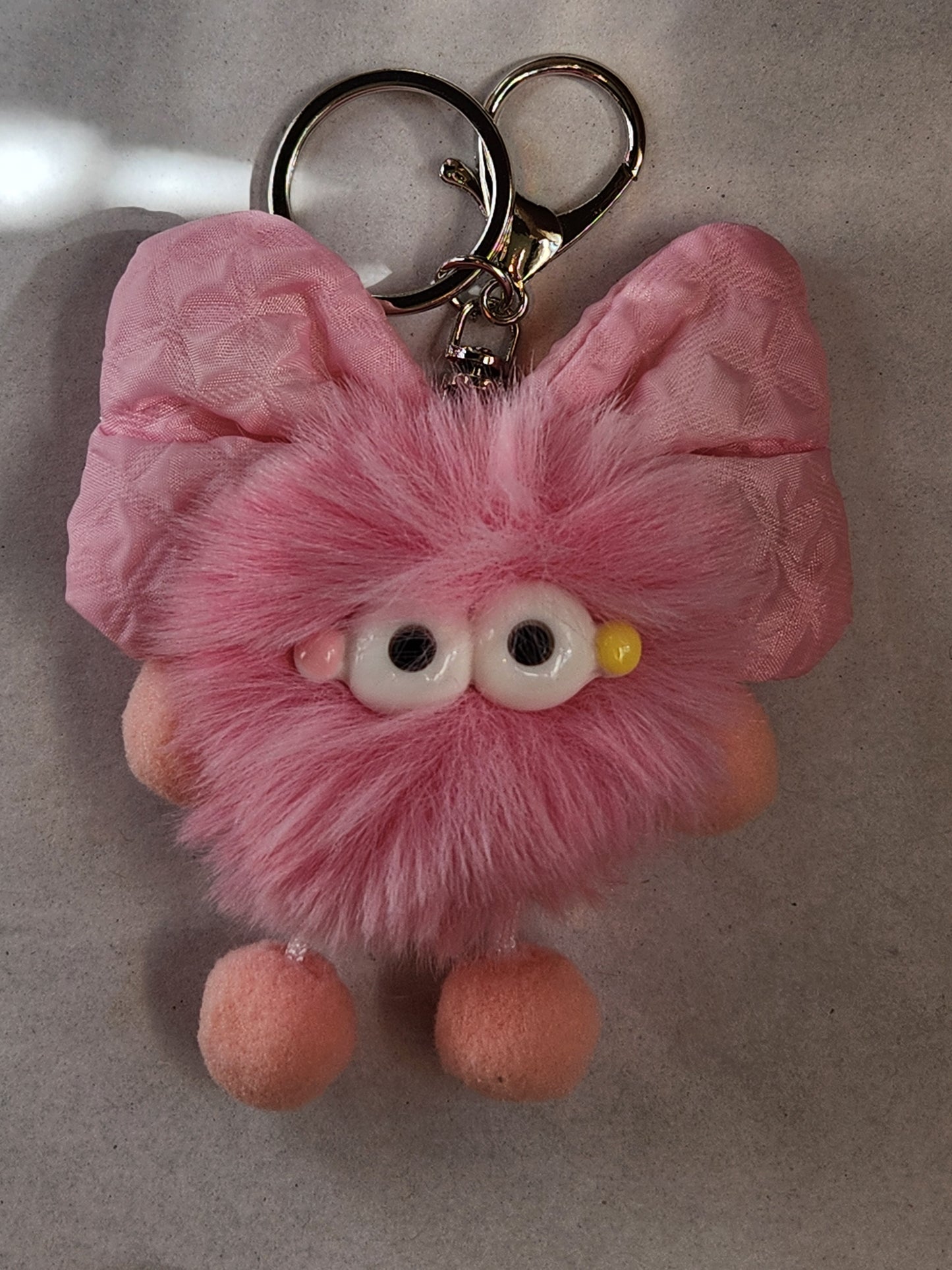 Plush Pom-Pom Keychain