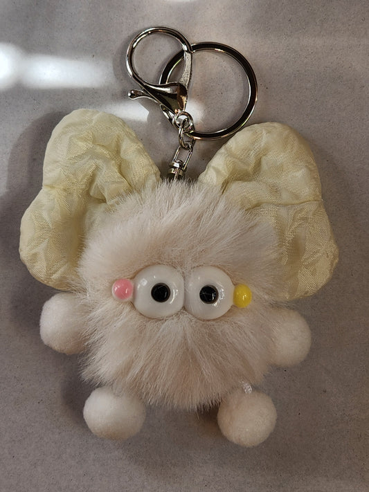 Plush Pom-Pom Keychain