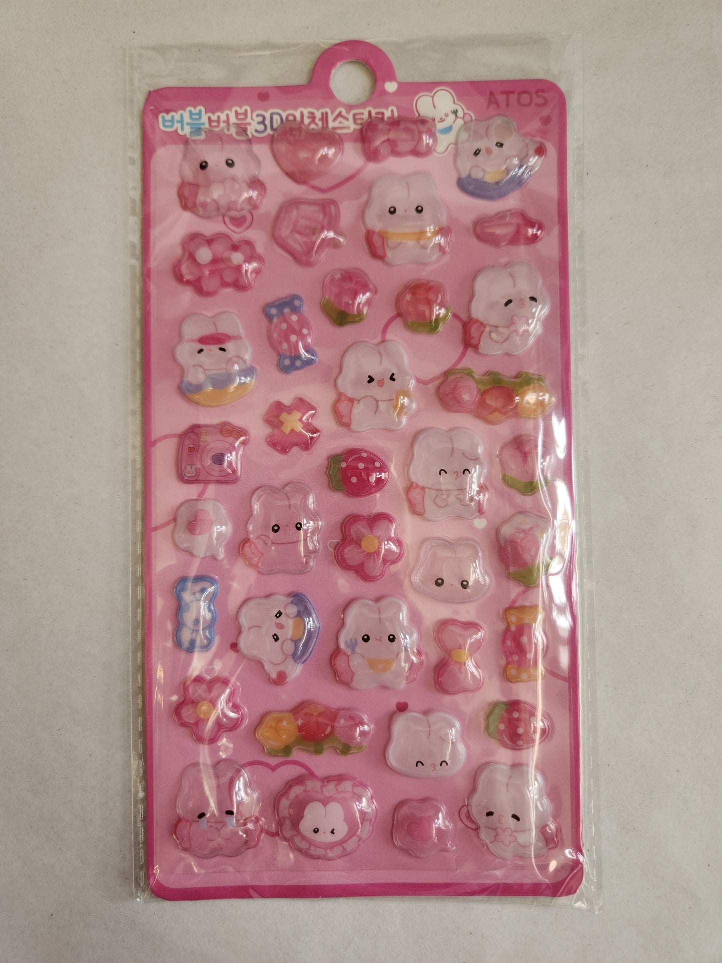 Bubble 3D Sticker Pack