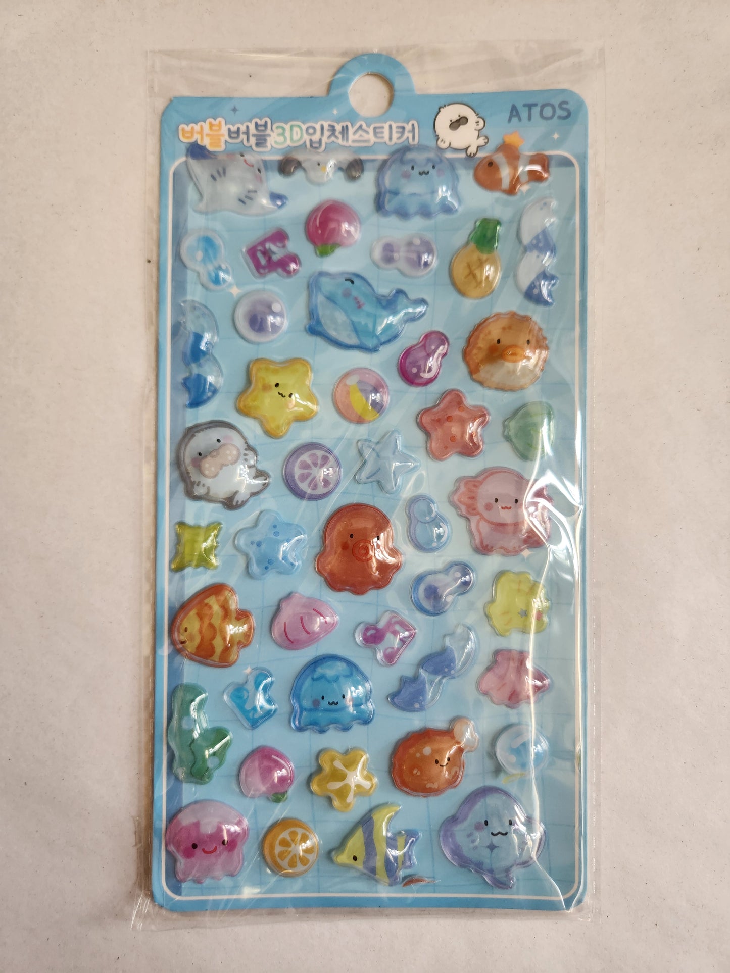Bubble 3D Sticker Pack