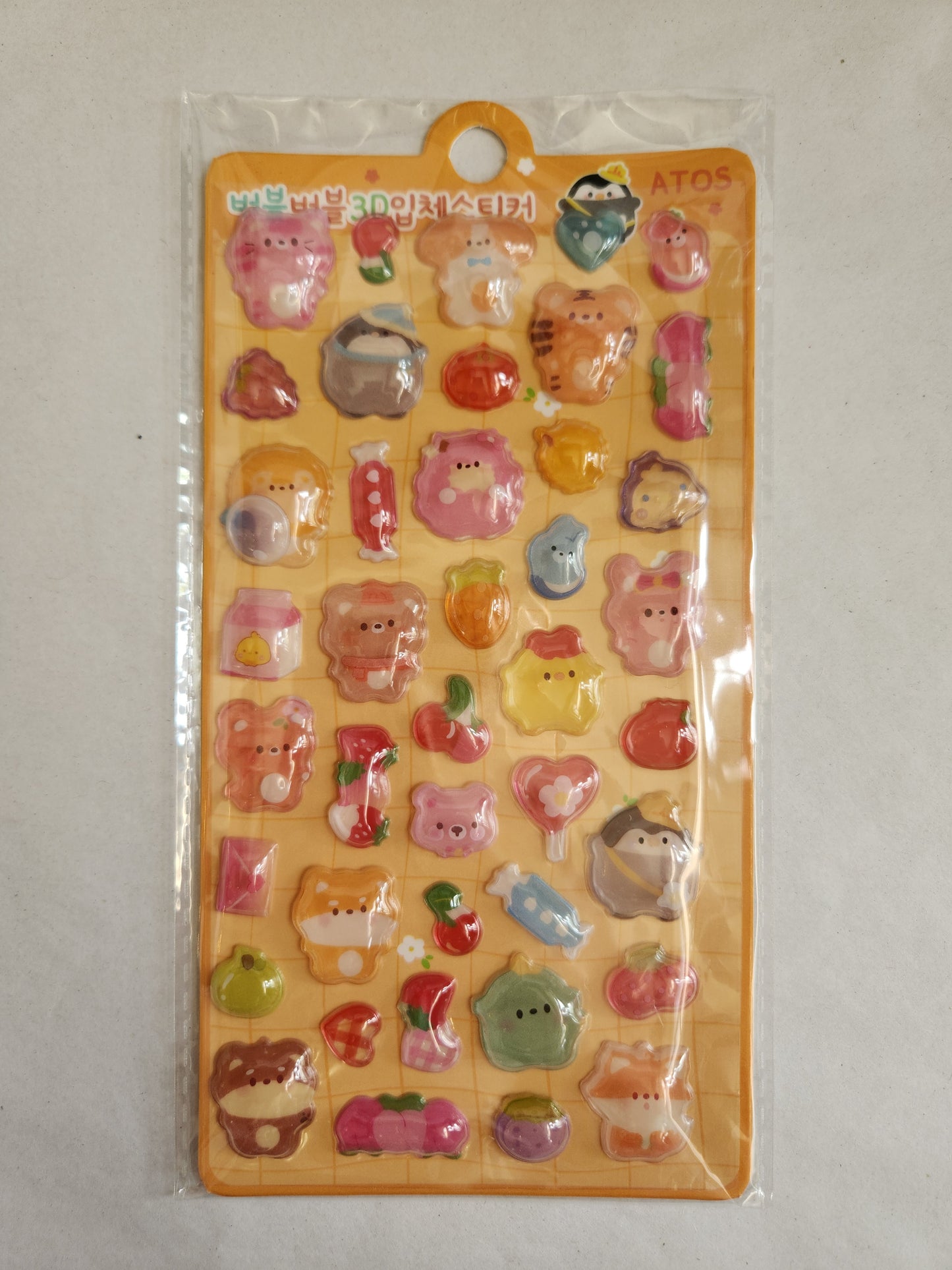 Bubble 3D Sticker Pack