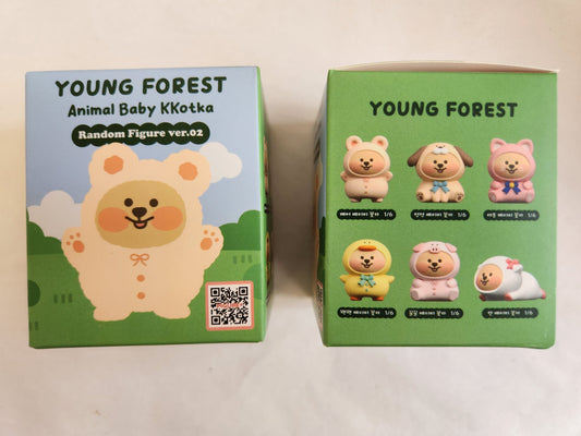 Young Forest Animal Baby Kkotka Blind Box