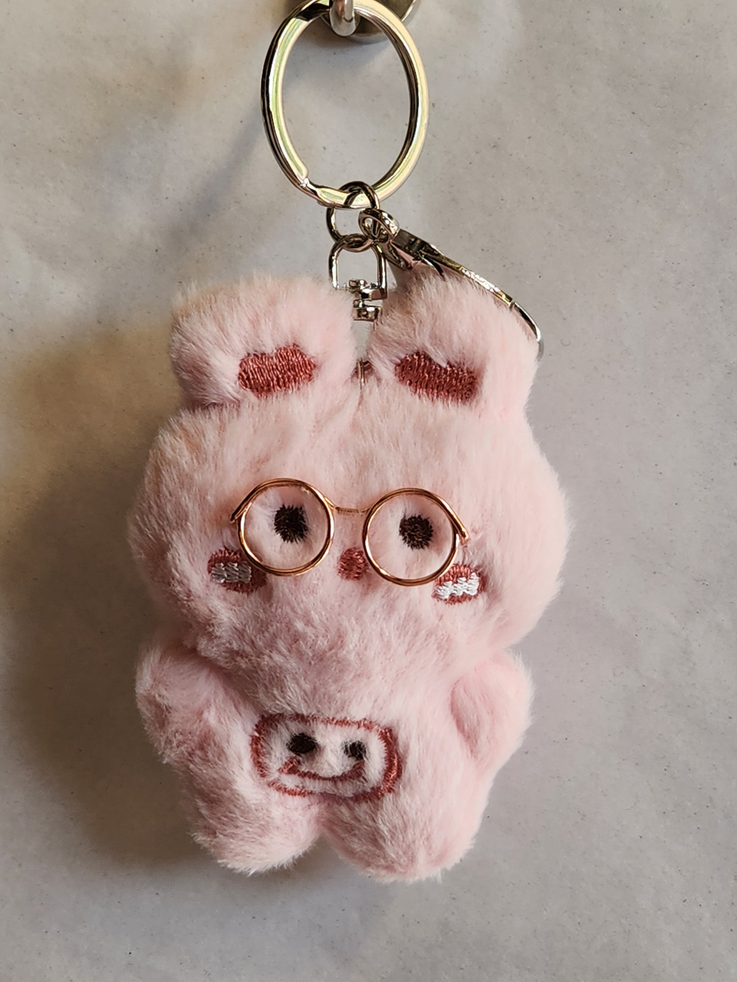 Animals With Glasses Keychains