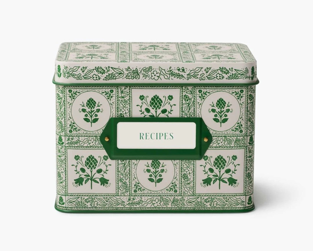 Artichoke Recipe Tin