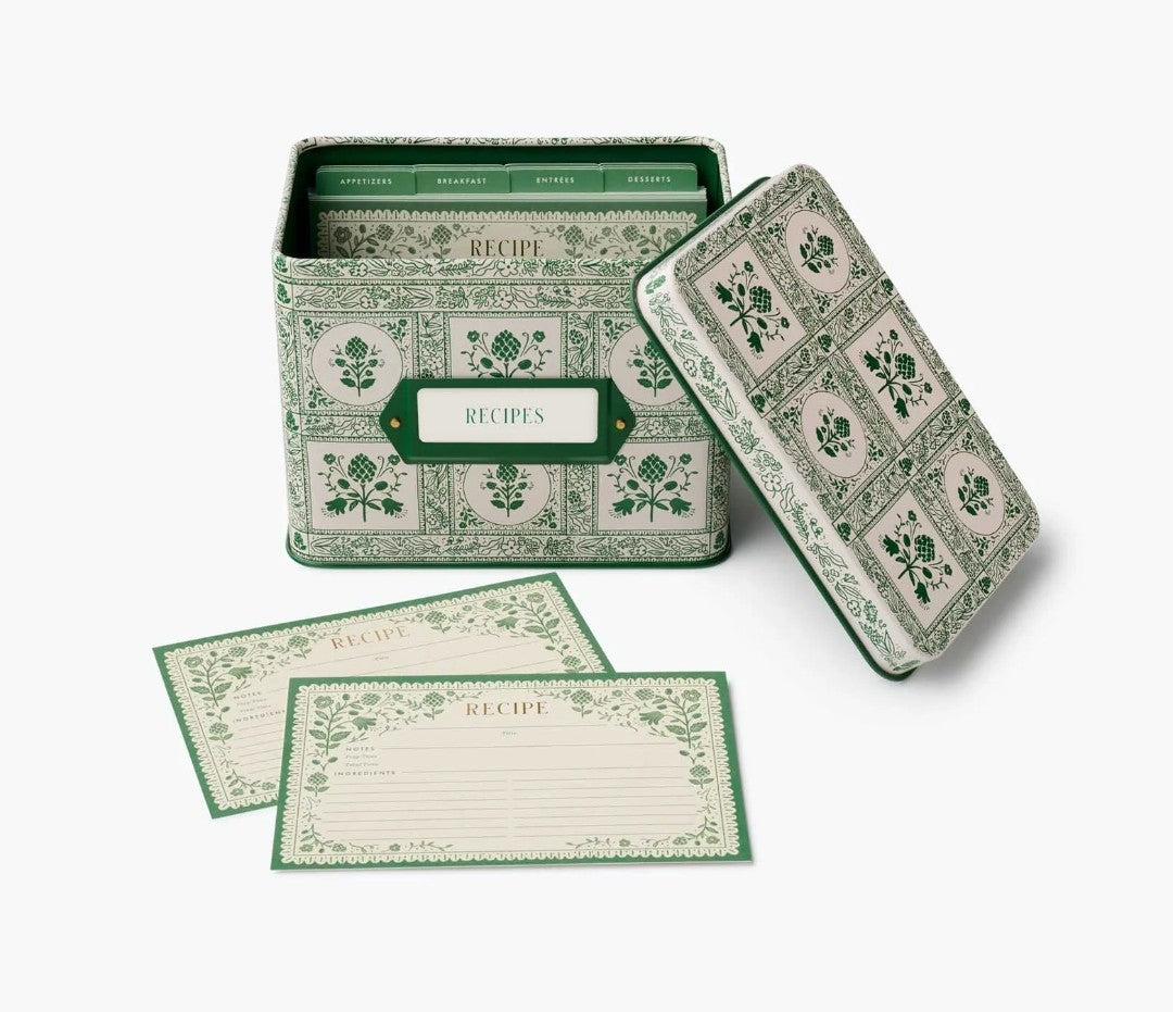 Artichoke Recipe Tin