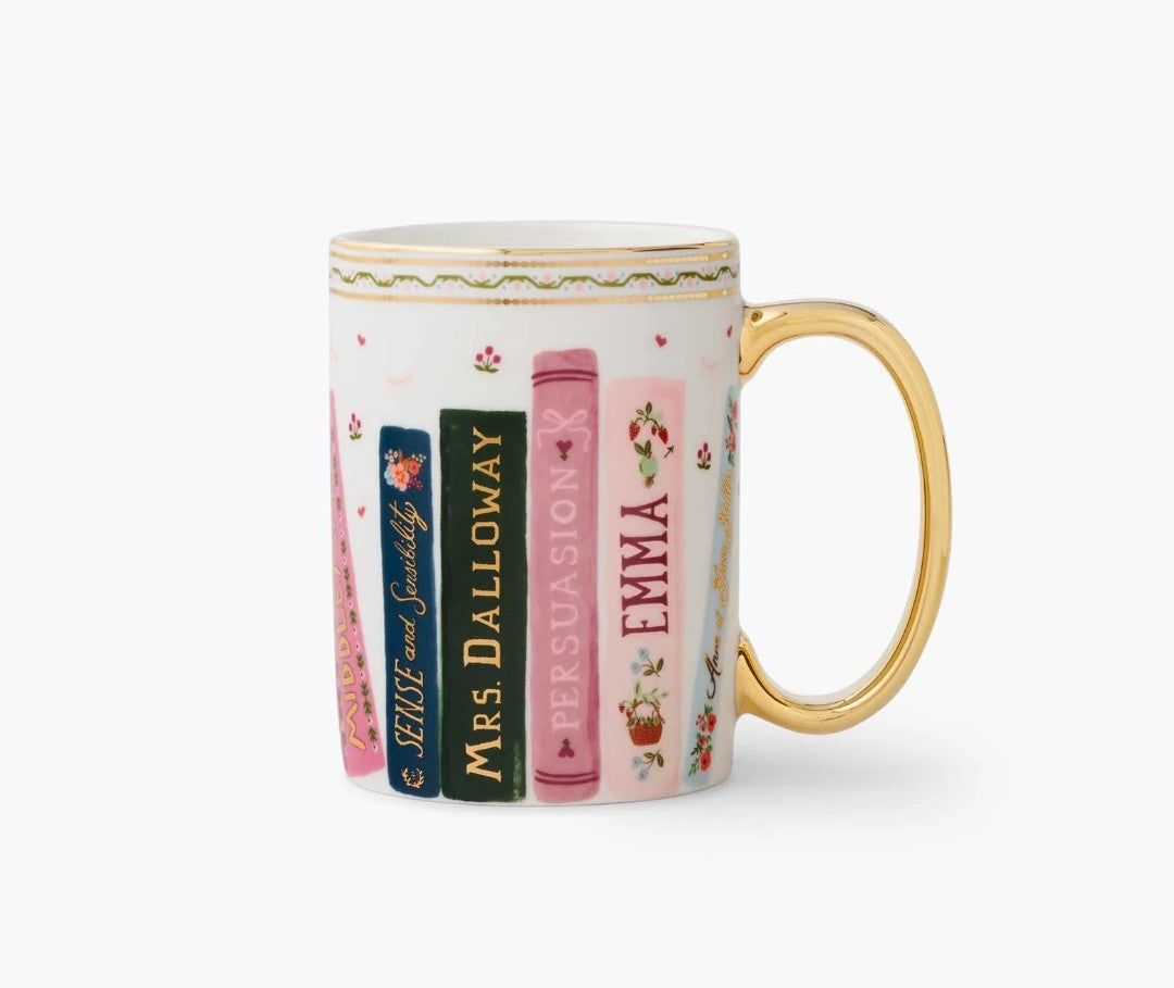 Ladies Night Book Club Porcelain Mug