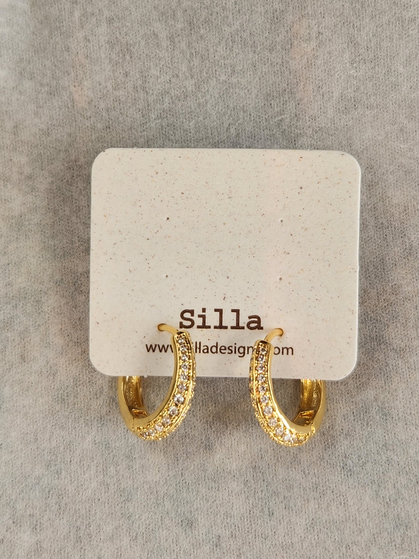 Ileana Diamond Hoop Earring